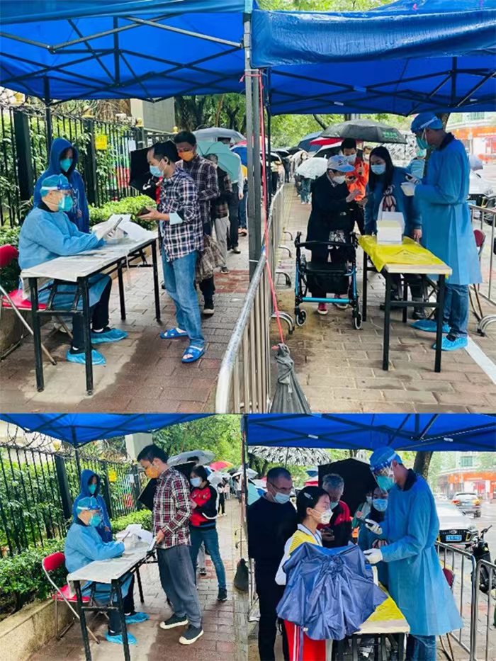 深入疫情“虎穴”捐物资     风雨夜驰援“疫”线核酸检测     华银小贷在防疫战中勇担当