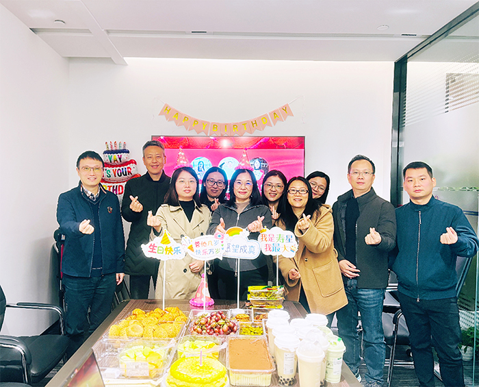 美好欢聚，共悦生辰   华银小贷举办2024年4季度生日会